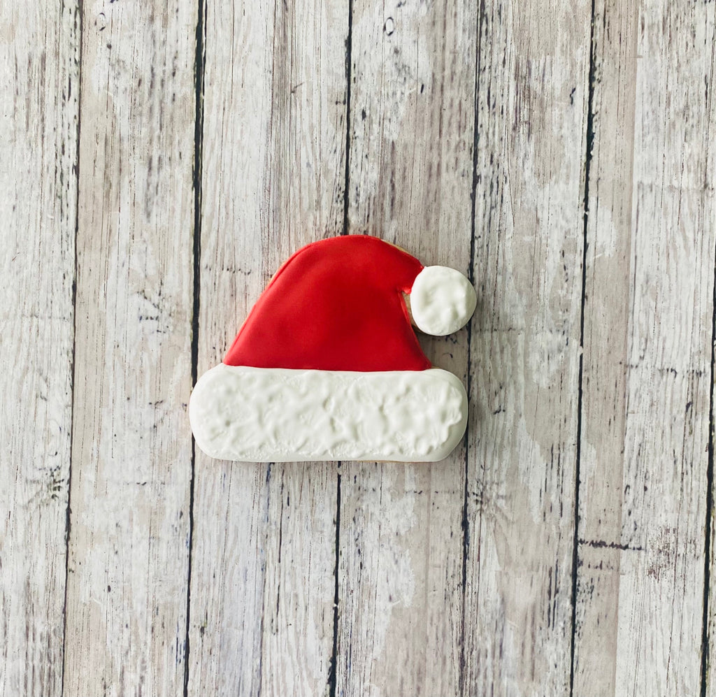 Santa Hat Cookie Cutter, ho ho ho cutter, Santa Claus cutter, Christmas cutter