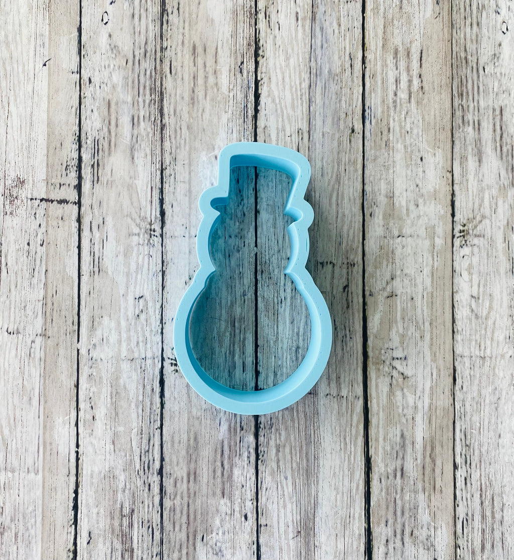 Snowman Cookie Cutter, Christmas cutter, Frosty cutter, snow cutter