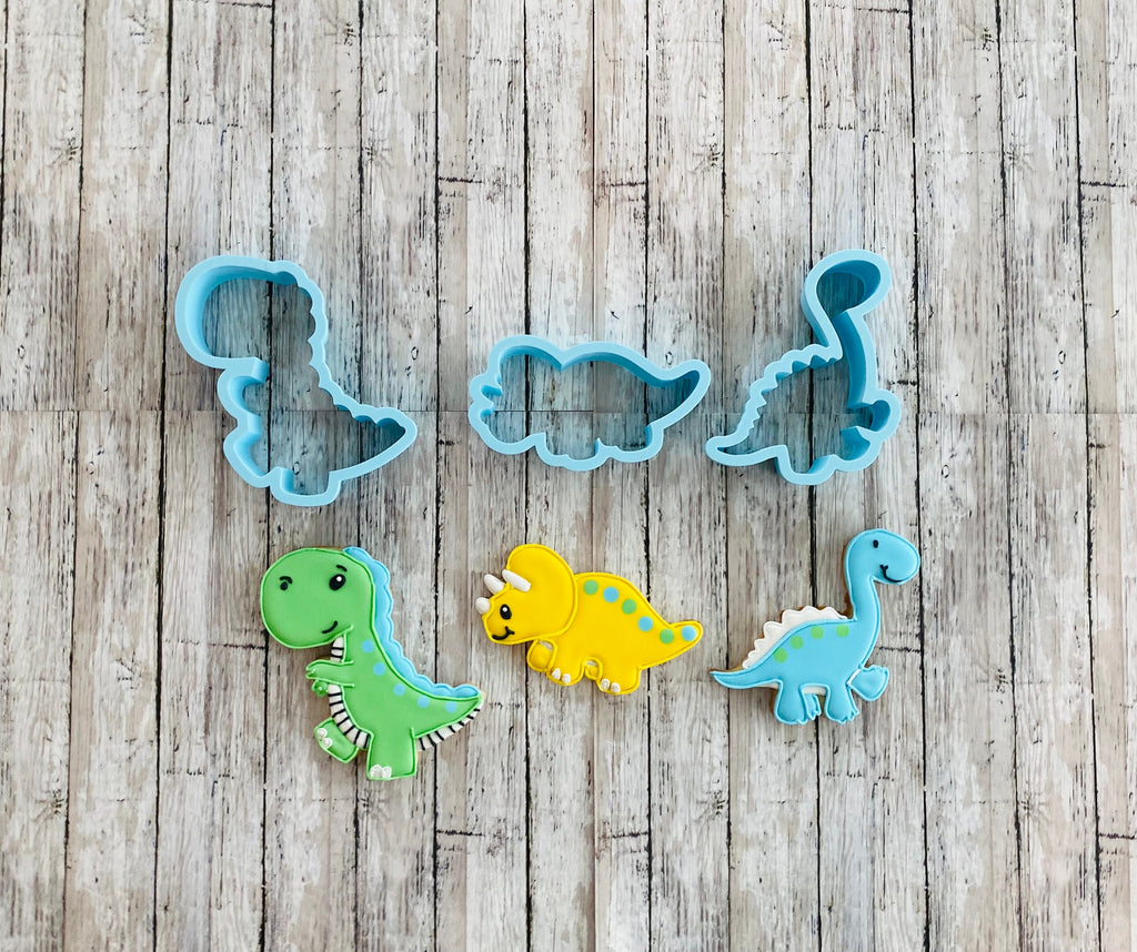 Dinosaur Cookie Cutter, animal cutter, birthday cutter, character cutter