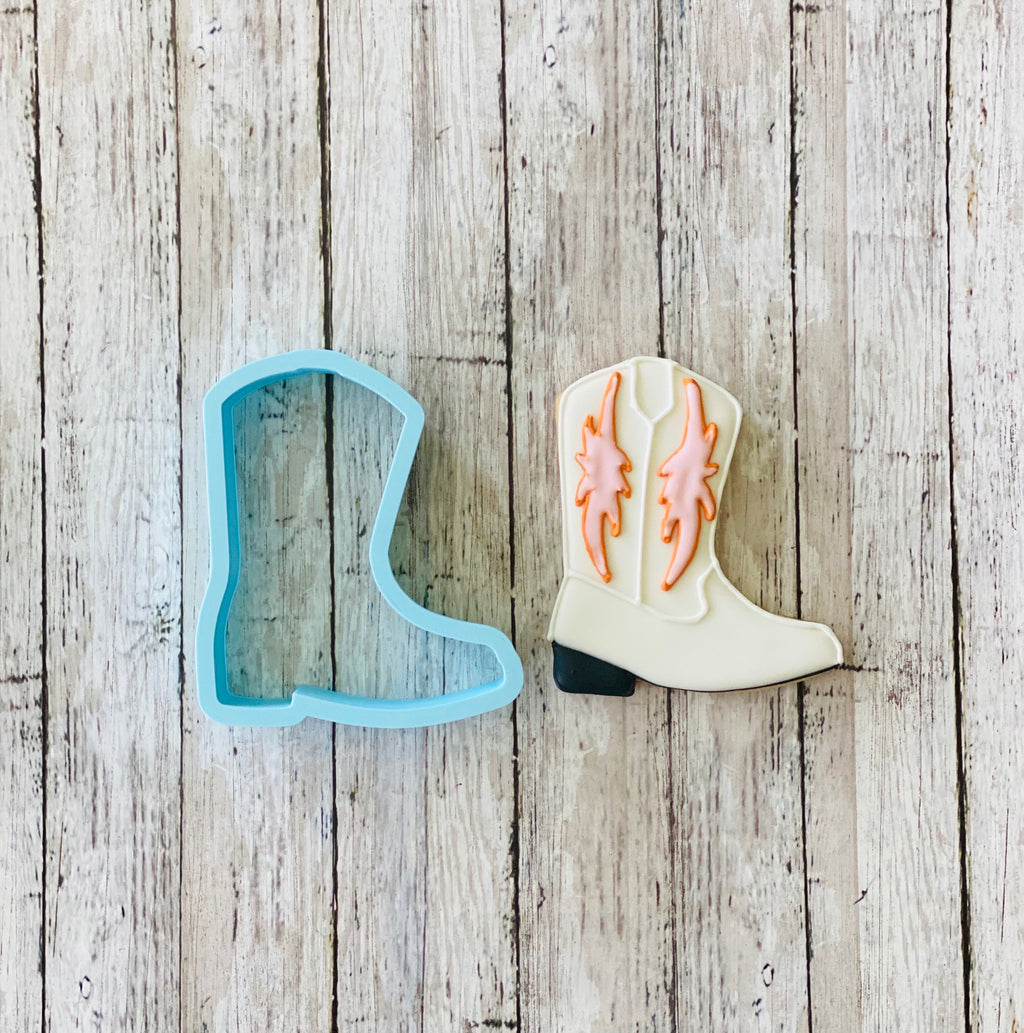 Cowboy Boot Cookie Cutter, boot cutter, rodeo cutter, bachelorette cutter