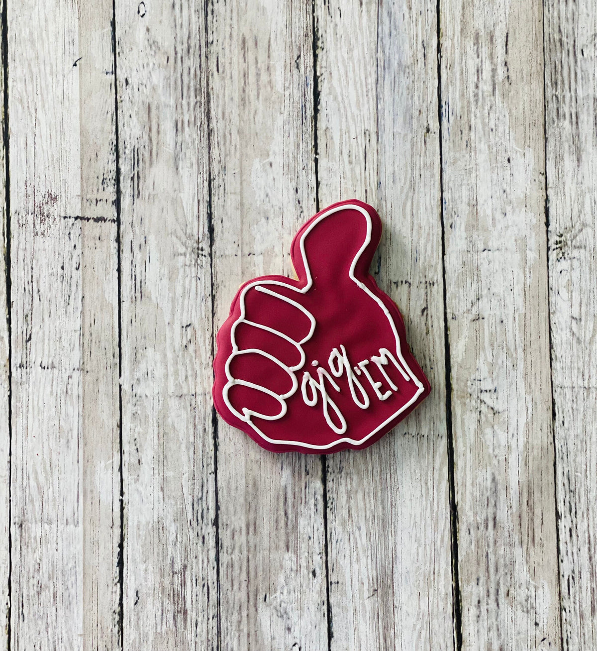 Aggie Cookie Cutter, Gig 'Em cutter, Texas ATM cutter, college cutter, school cutter, football cutter
