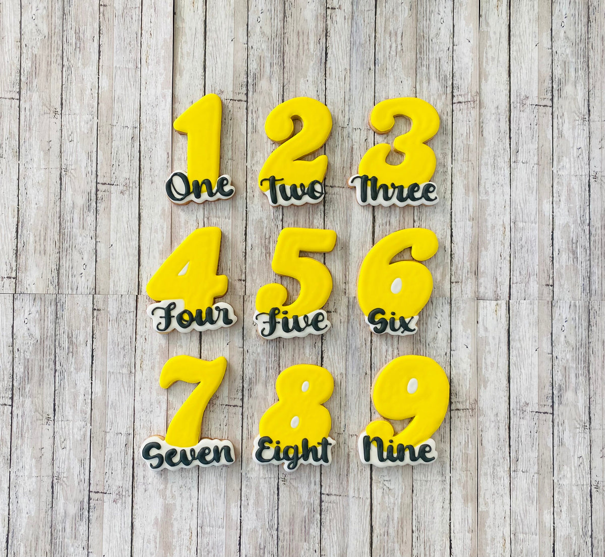 Numbers Cookie cutters, birthday cutters, counting cutters