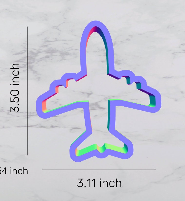 Airplane Cookie Cutter, flying cutter, sky cutter