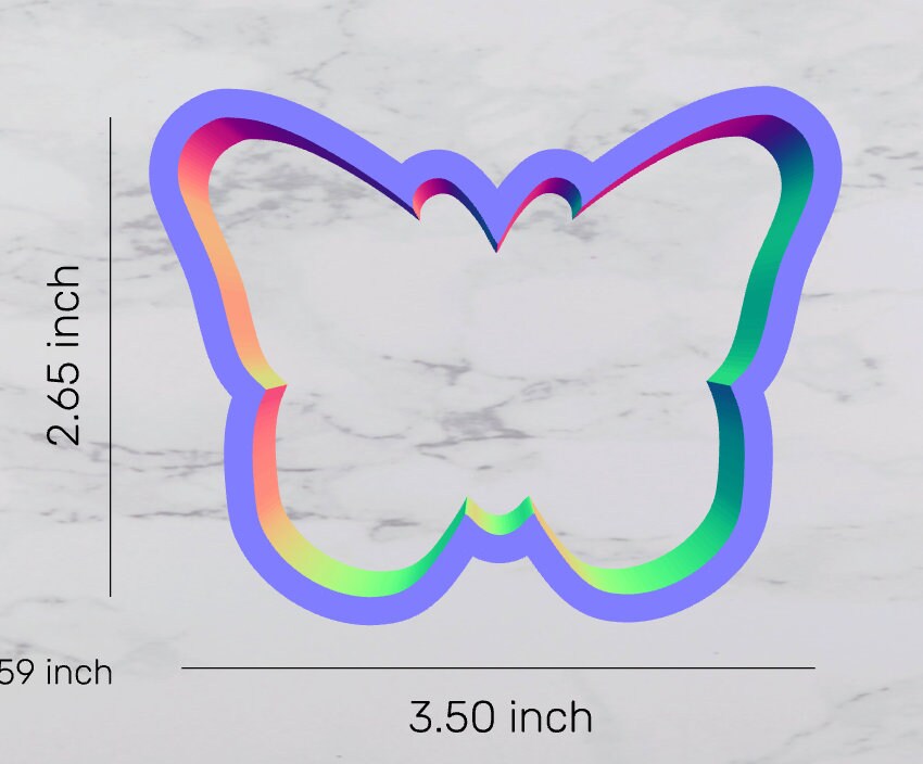 Butterfly Cookie Cutter, Insect Cutter, Bug Cutter, Birthday Girl Cutter, Nature Cutter, Spring Cutter