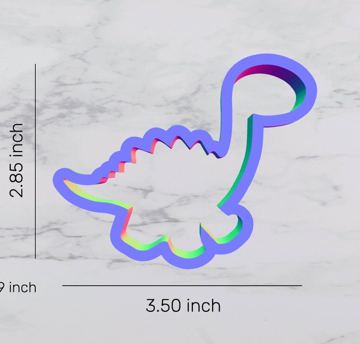 Dinosaur Cookie Cutter, animal cutter, birthday cutter, character cutter