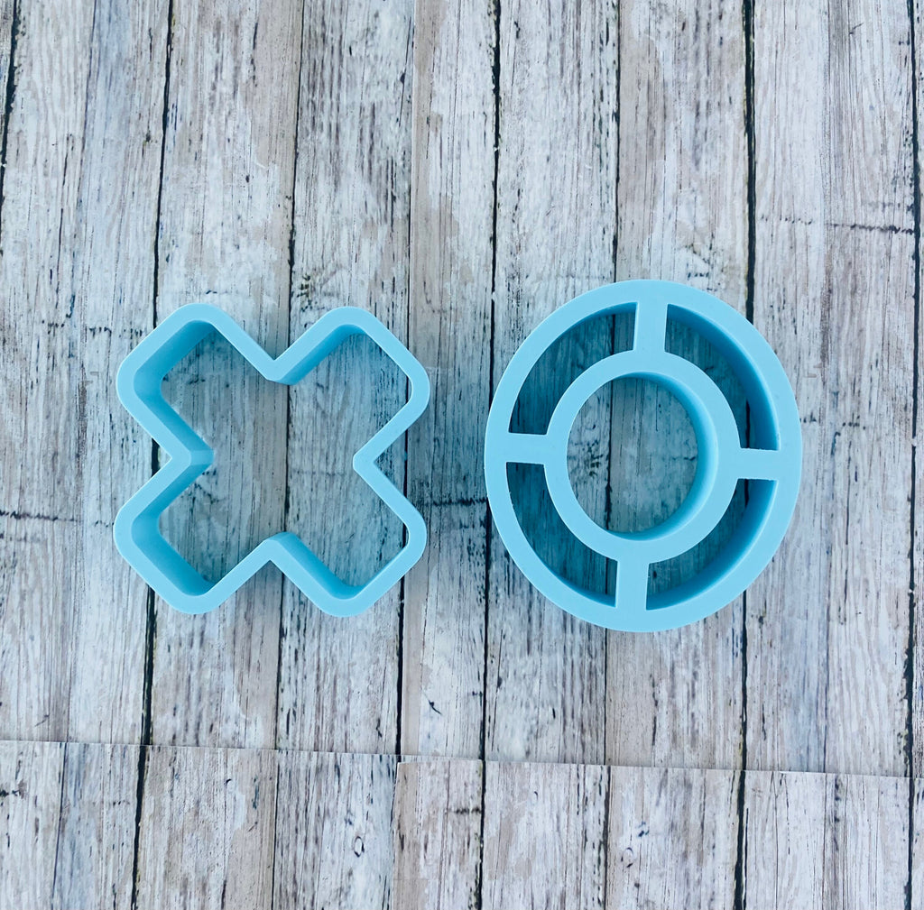 X and O Cookie Cutter, valentines cutter, X cutter, o cutter, love  cutter, letters cutter, holiday cutter, hugs & kisses cutter