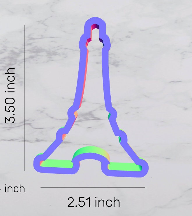 Eiffel Tower Cookie Cutter, Paris cutter, France cutter, girl cutter