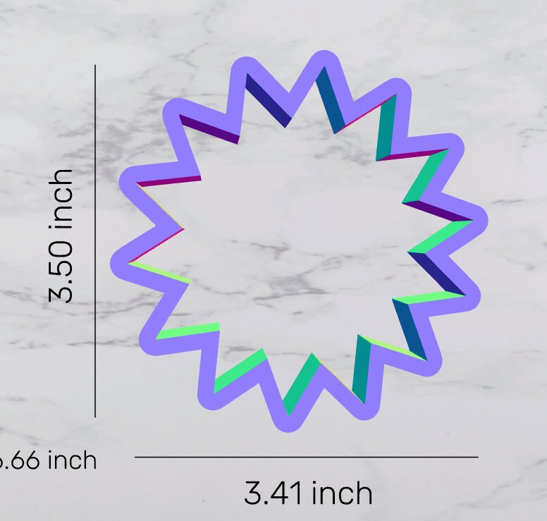 Sun Cookie Cutter, nature cutter, weather cutter, happy cutter