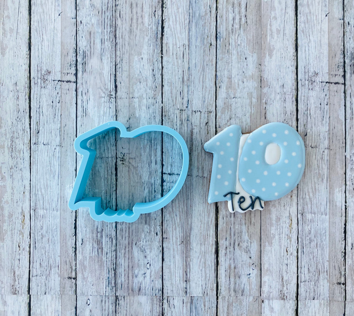 Teens Numbers Cookie cutters, birthday cutters, counting cutters, 10 cutter, 16 cutter, 18 cutter, 21 cutter