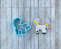 Unicorn Body Cookie Cutter, unicorn cutter, animal cutter, birthday cutter, rainbow cutter, girl cutter, party cutter
