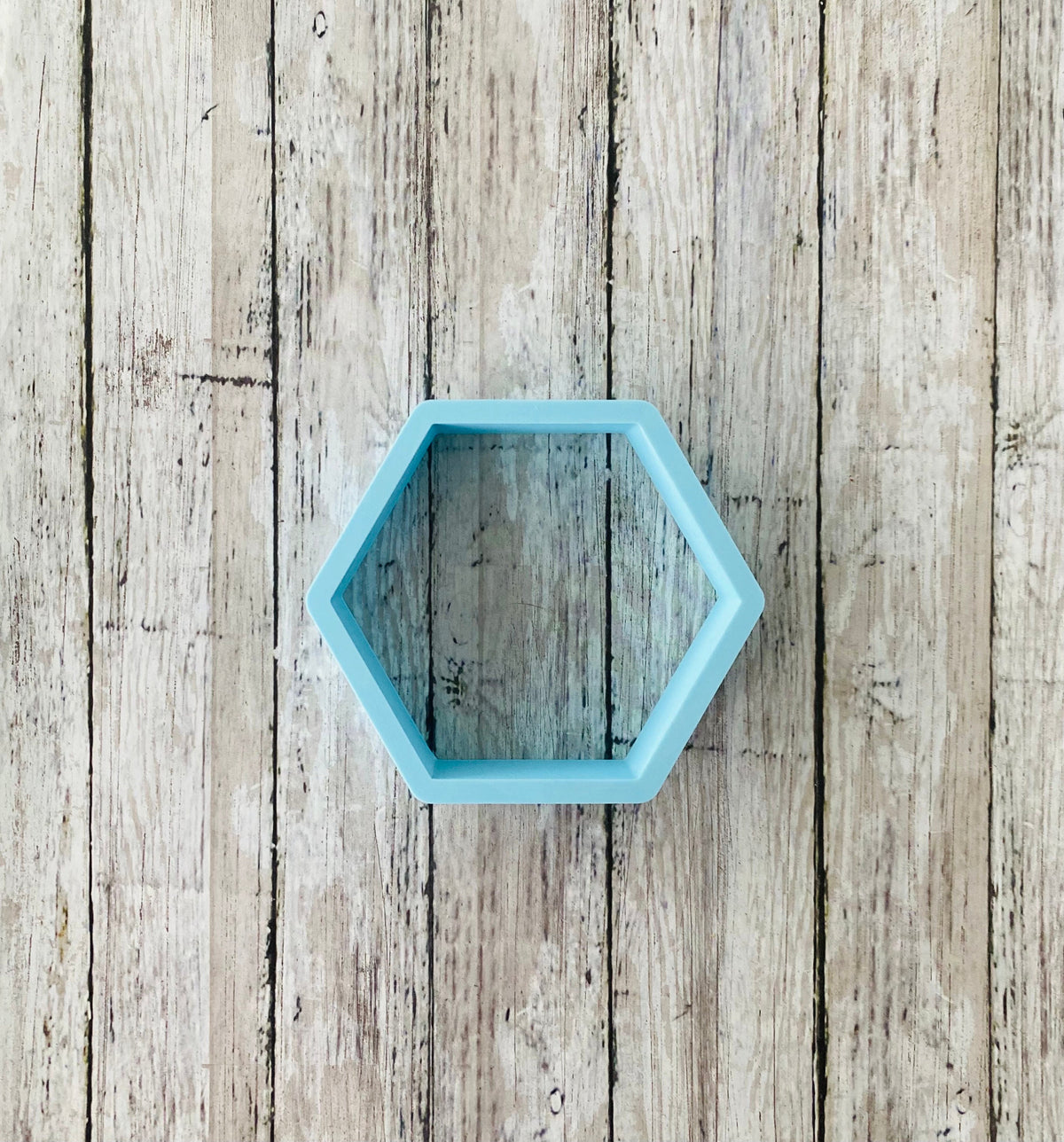 Hexagon Cookie Cutter, frame cutter, wedding cutter, bridal shower cutter, shape cutter, anniversary cutter