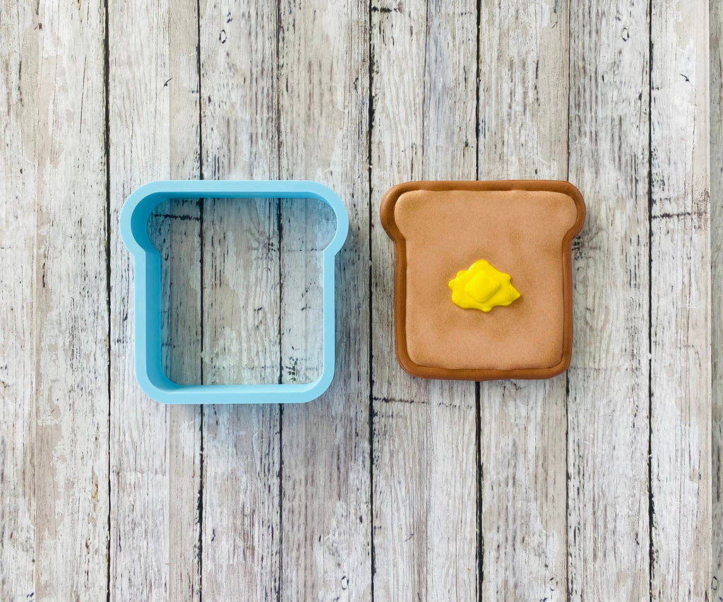 Breakfast Food Cookie Cutter, egg Cutter, bacon Cutter, Food Cutter, fried egg Cutter, toast cutter, bread cutter