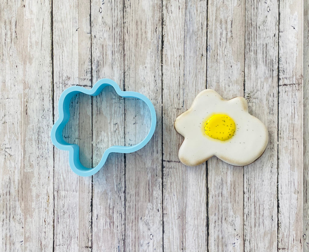 Breakfast Food Cookie Cutter, egg Cutter, bacon Cutter, Food Cutter, fried egg Cutter, toast cutter, bread cutter