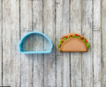 Taco Cookie Cutter, Mexican food Cutter, Cookout Cutter, Food Cutter, fiesta cutter