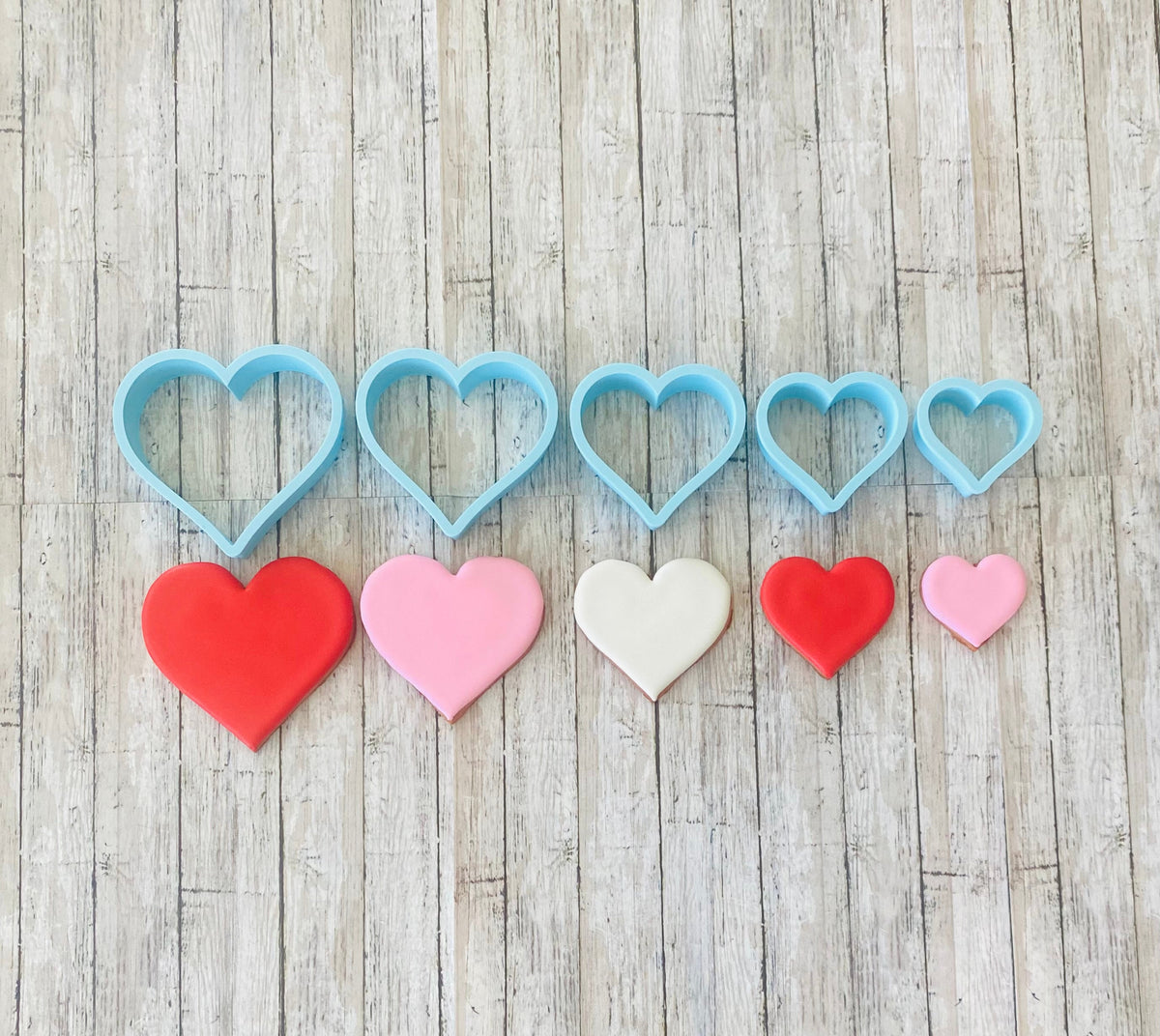 Heart Cookie Cutter, valentines cutter, shape cutter, heart mini cutter, love cutter, wedding cutter, holiday cutter