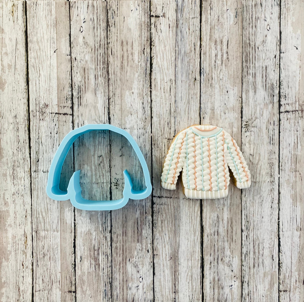 Sweater Cookie Cutter, fall cutter, autumn cutter, clothes cutter, shirt cutter, winter cutter