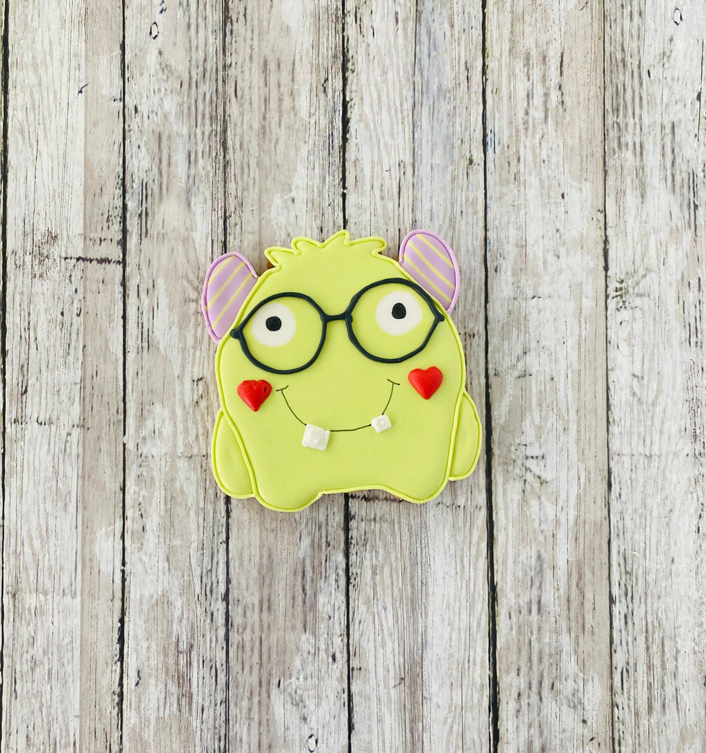 Monster 1 Cookie Cutter, Animal cutter, valentines cutter, party cutter, kid cutter