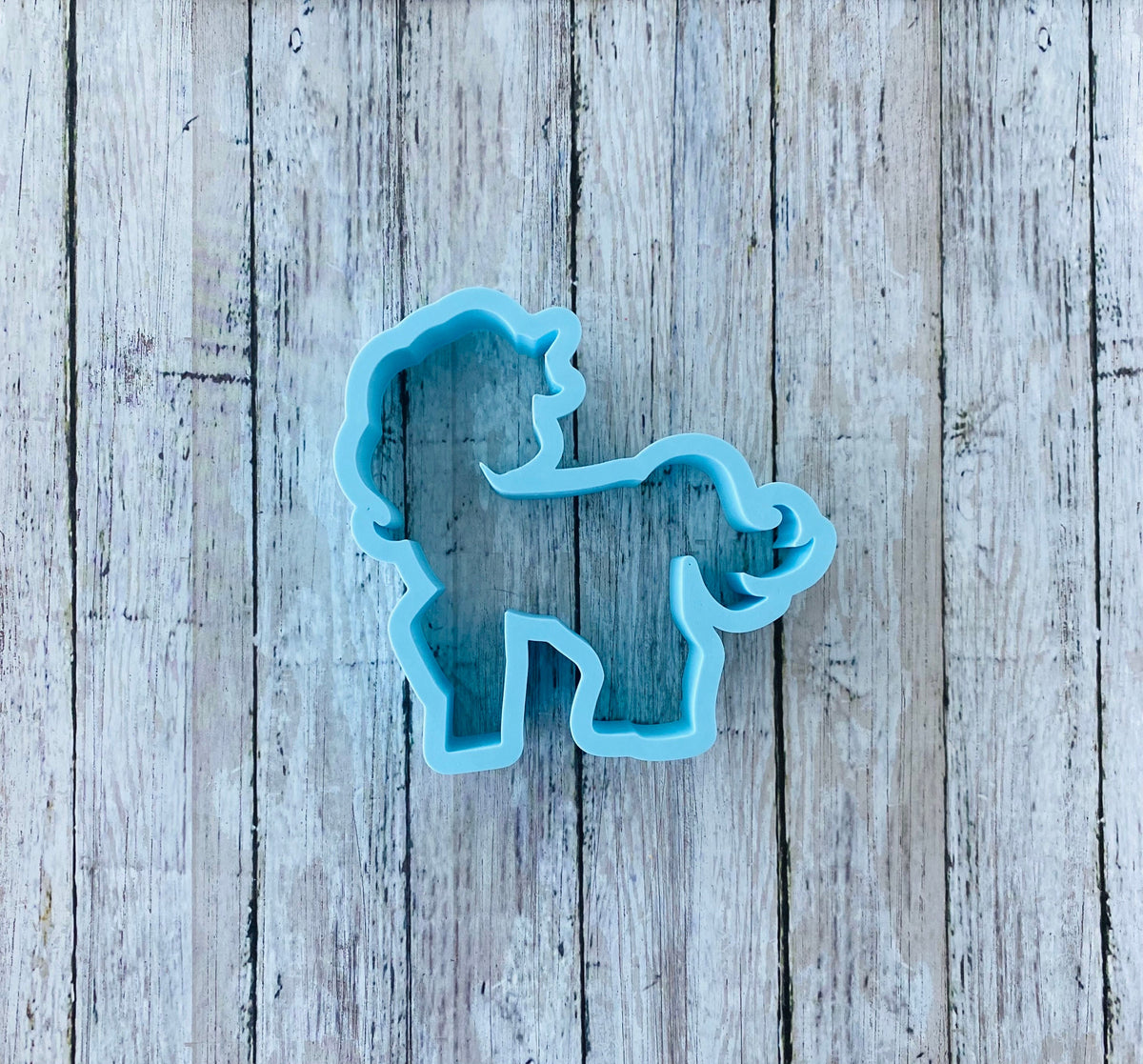 Unicorn Body Cookie Cutter, unicorn cutter, animal cutter, birthday cutter, rainbow cutter, girl cutter, party cutter