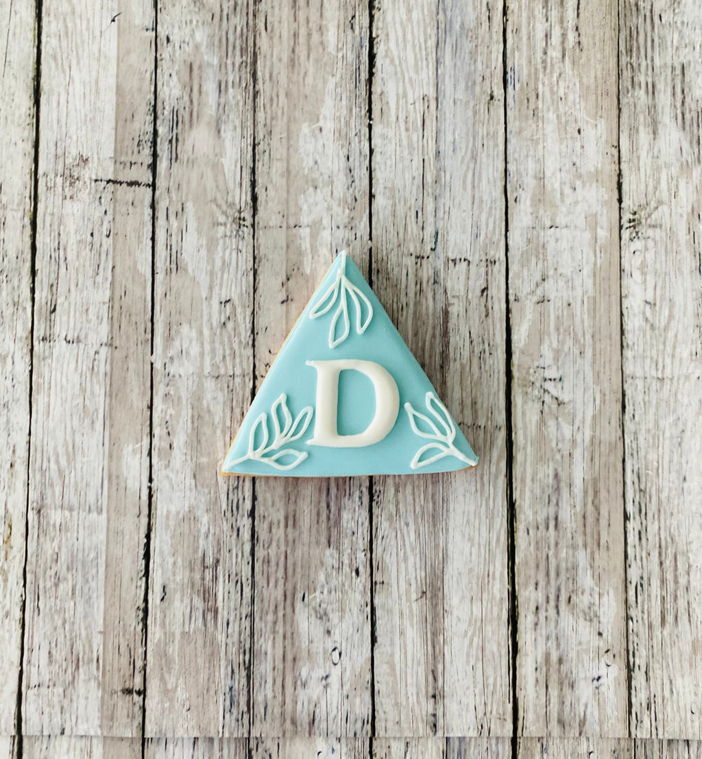 Triangle Cookie Cutter, shape cutter, frame cutter, wedding cutter, anniversary cutter, party cutter
