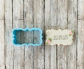 Plaque 3 Cookie Cutter, frame cutter, wedding cutter, bridal shower cutter, baby shower cutter, anniversary cutter, shape cutter