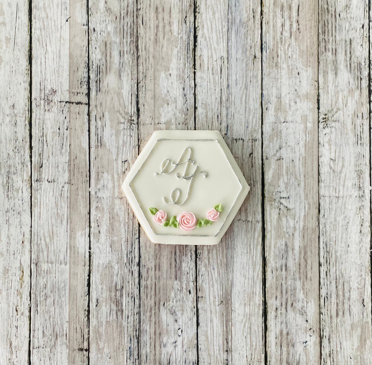 Hexagon Cookie Cutter, frame cutter, wedding cutter, bridal shower cutter, shape cutter, anniversary cutter
