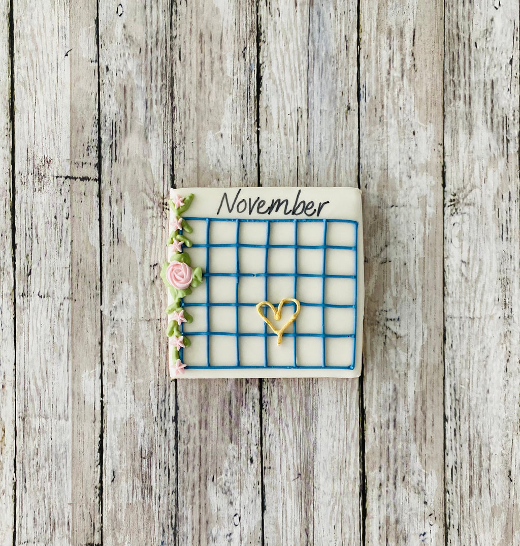 Square Cookie Cutter, shape cutter, calendar cutter, wedding cutter