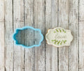 Plaque 5 Cookie Cutter, frame cutter, wedding cutter, bridal shower cutter, baby shower cutter, anniversary cutter, shape cutter