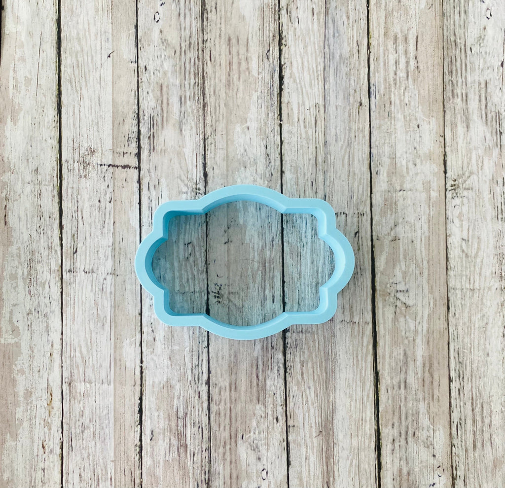 Plaque 5 Cookie Cutter, frame cutter, wedding cutter, bridal shower cutter, baby shower cutter, anniversary cutter, shape cutter