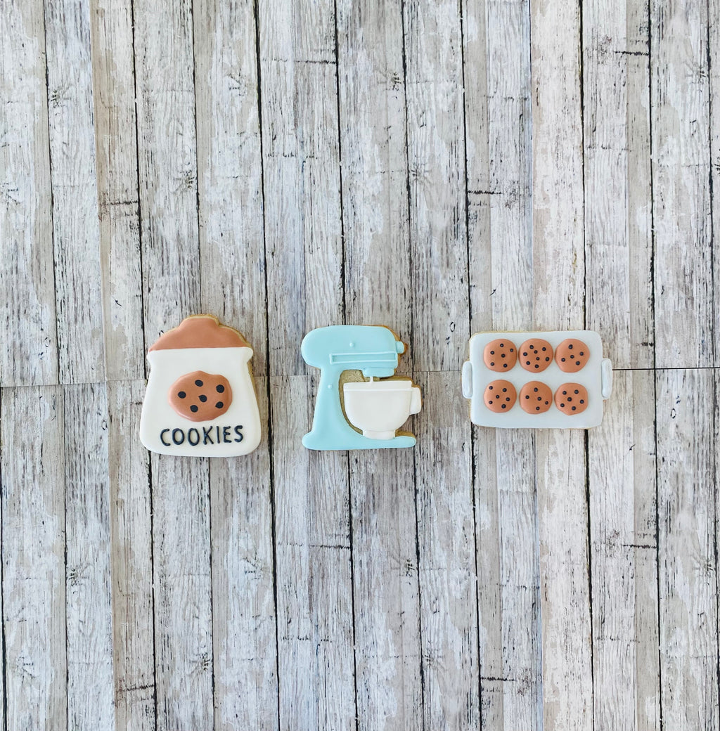 Baking Cookie Cutters, cookie jar cutter, cookie tray cutter, desert cutter, mixer cutter, kitchen aid cutter, cookie sheet cutter