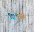 Turtle Cookie Cutter, Animal cutter, shell cutter
