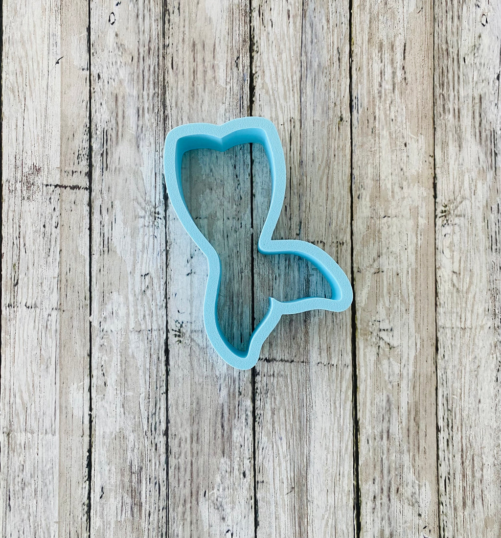 Mermaid Tail 2 Cookie Cutter, ocean cutter, sea cutter, girl cutter, Ariel cutter, fish cutter, birthday cutter