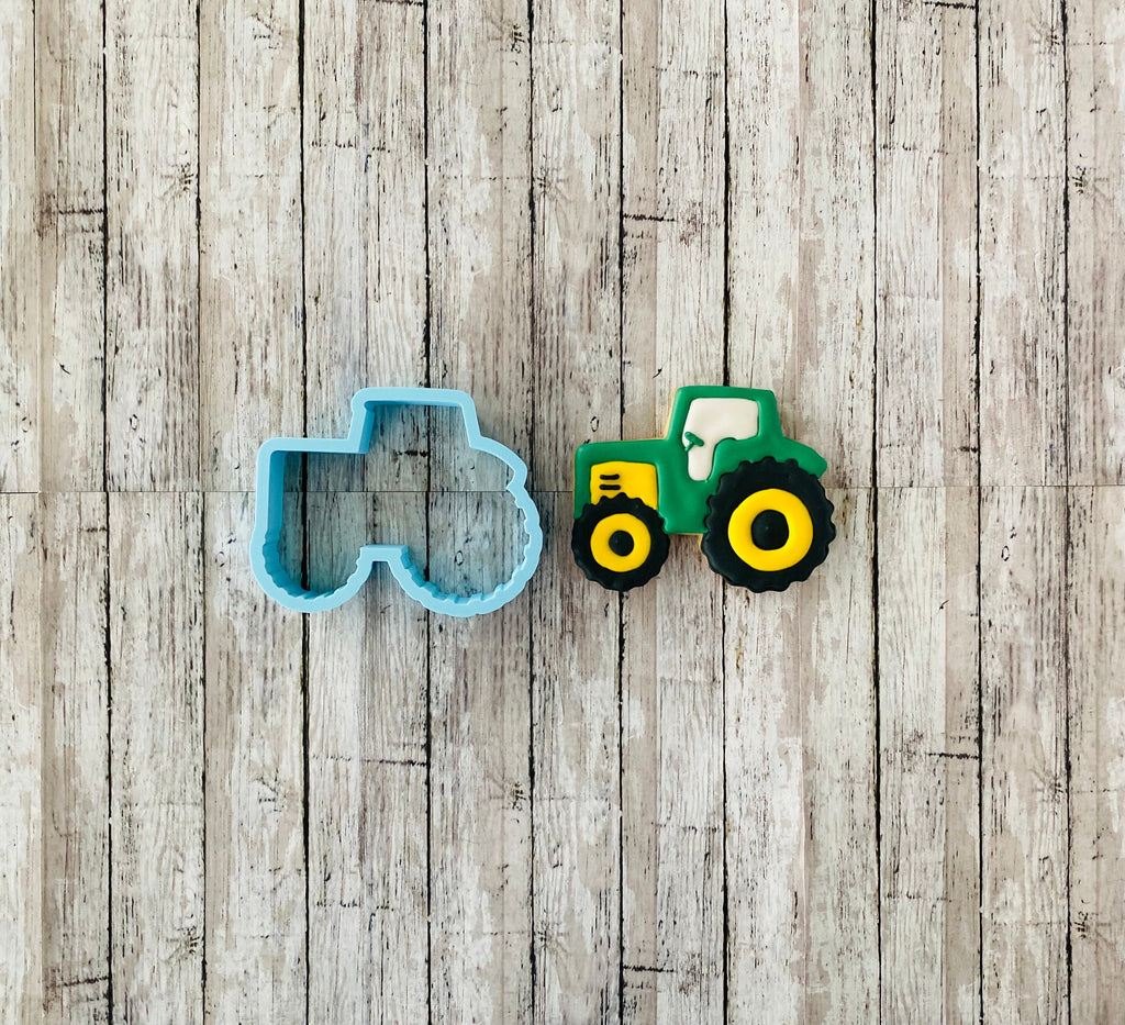 Tractor Cookie Cutter, farm cutter, boy cutter, vehicle cutter, birthday cutter, fire cutter, truck cutter
