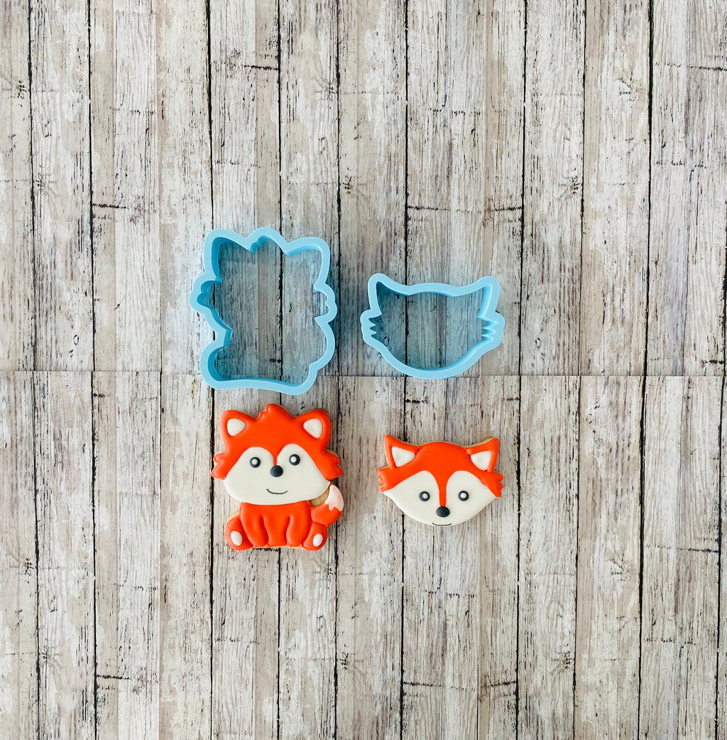 Fox Cookie Cutter, fox head cutter, woodland cutter, animal cutter