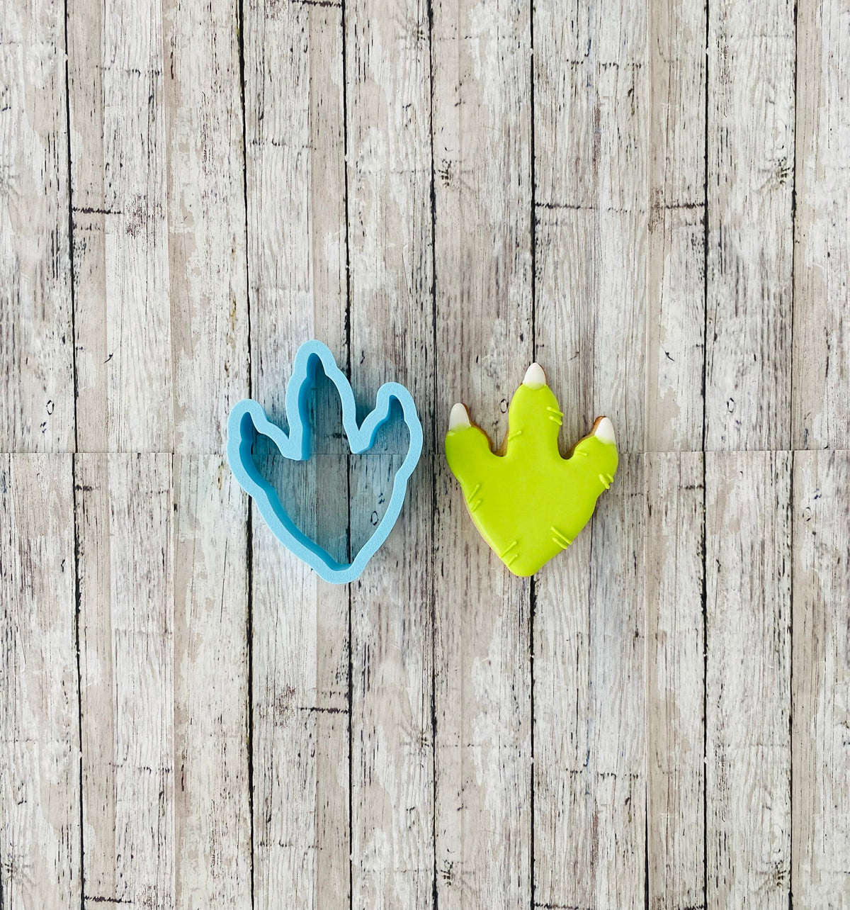 Dinosaur Foot Cookie Cutter, animal cutter, birthday cutter, character cutter