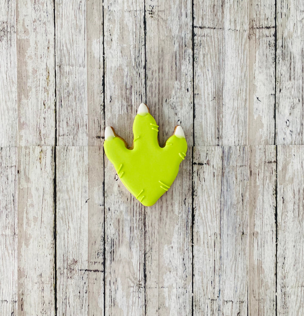 Dinosaur Foot Cookie Cutter, animal cutter, birthday cutter, character cutter