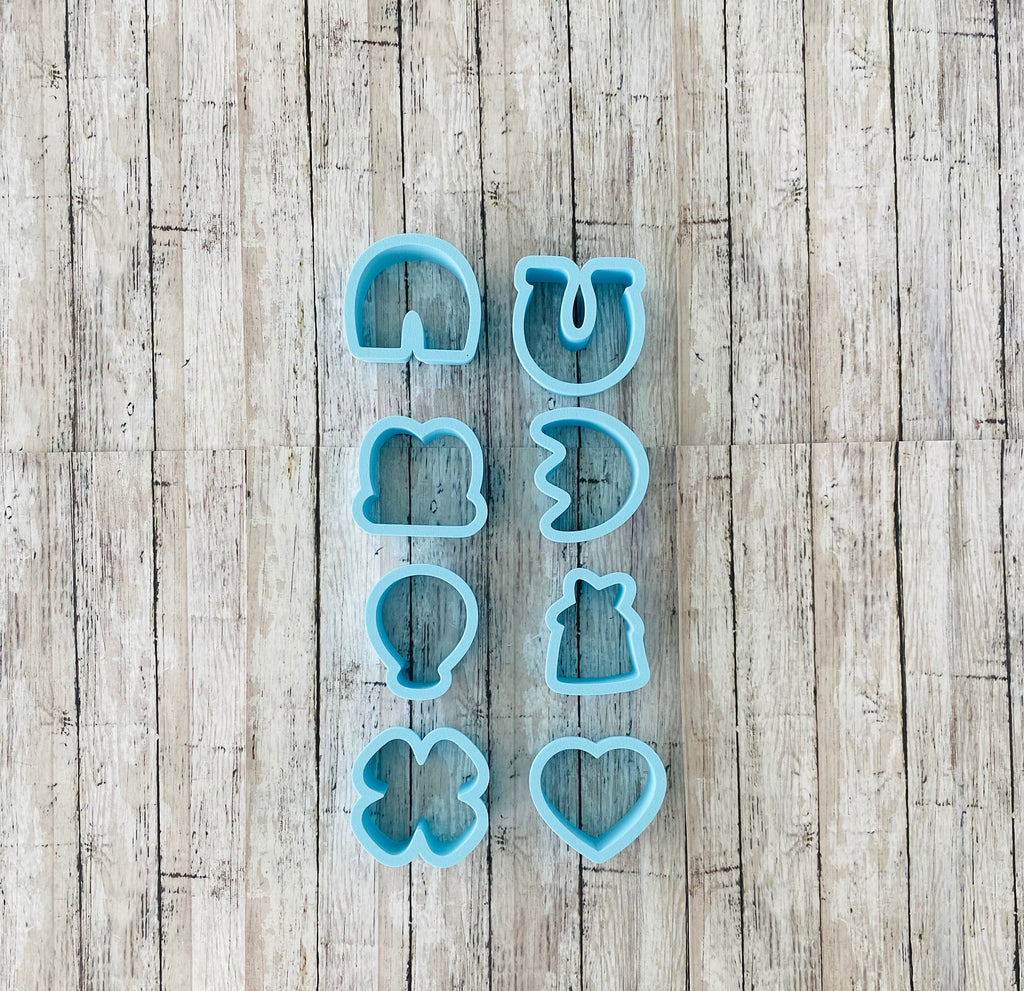 St. Patrick's Day Charms Cookie cutters, marshmallow cutters, mini cutters, leprechaun cutter