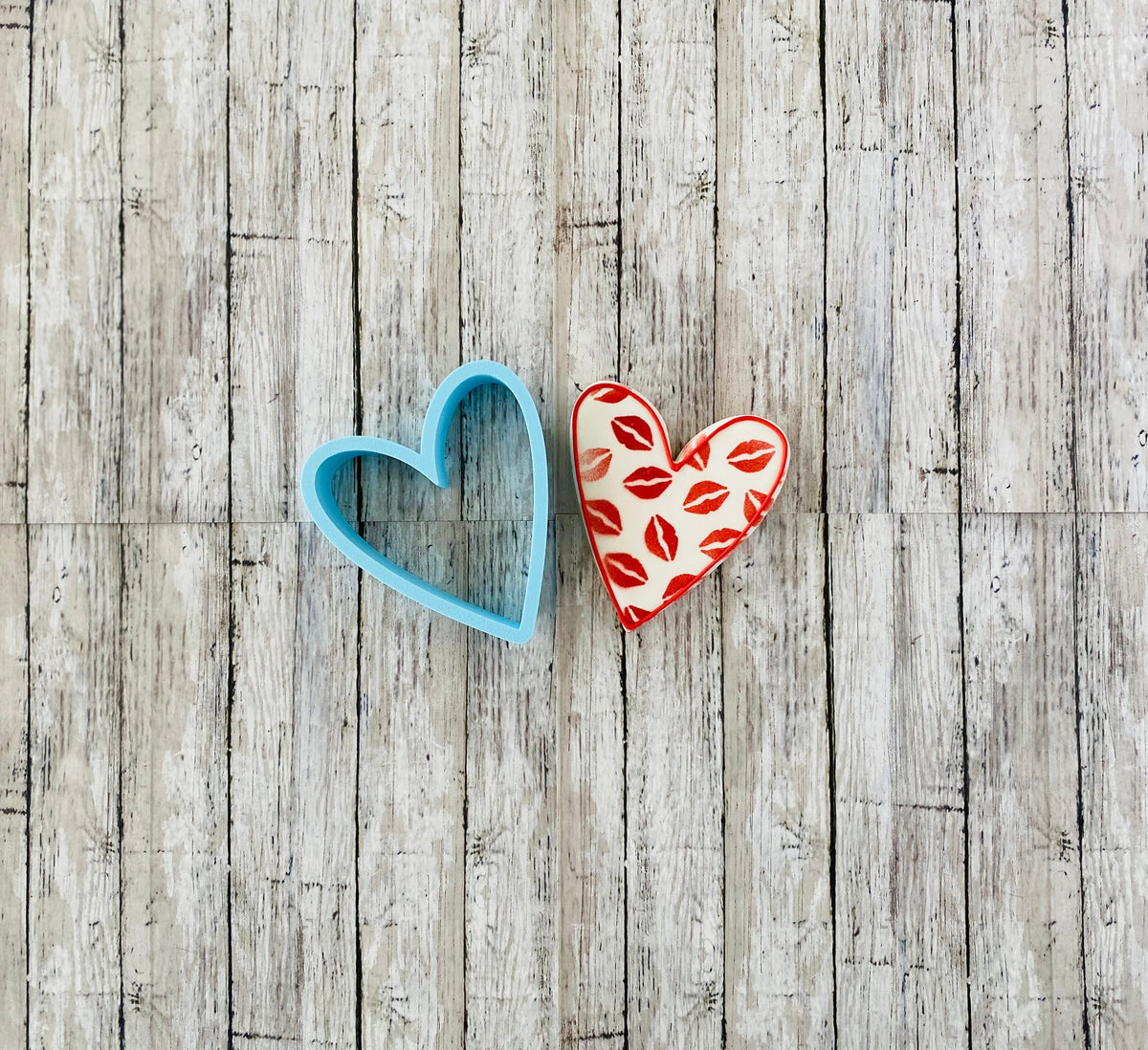 Long Heart Cookie Cutter, shape cutter, heart cutter, wedding cutter, valentines cutter, anniversary cutter