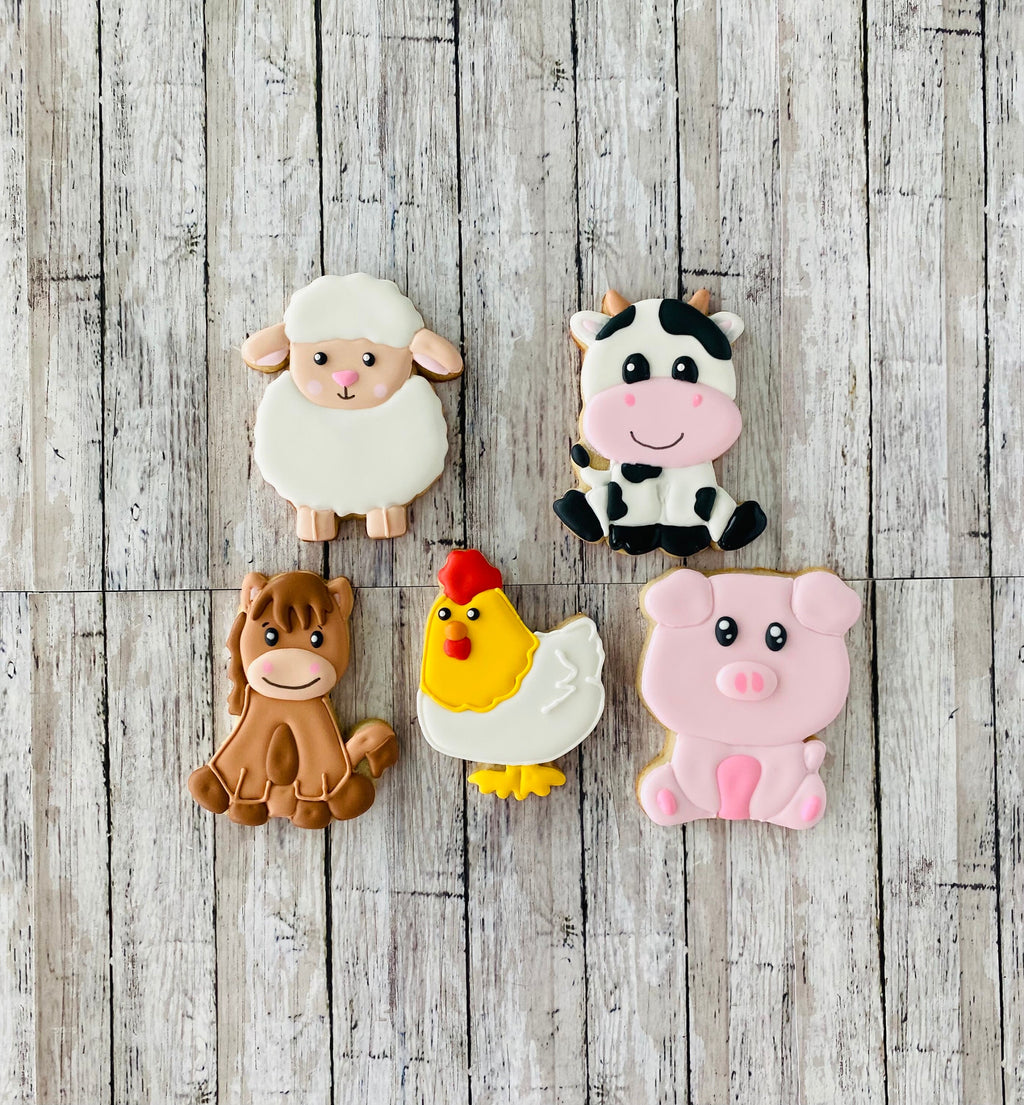 Farm Animal Cookie Cutter, Cow cutter, chicken cutter, horse cutter, pig cutter, sheep cutter