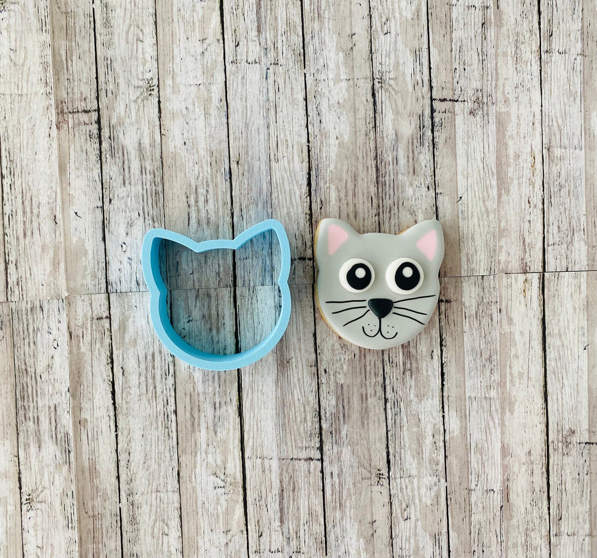 Cat Head Cookie Cutter, animal cutter, meow cutter, pet cutter