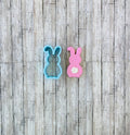 Bunny 2 Cookie Cutter, Easter cutter, Easter bunny cutter, animal cutter, rabbit cutter, holiday cutter