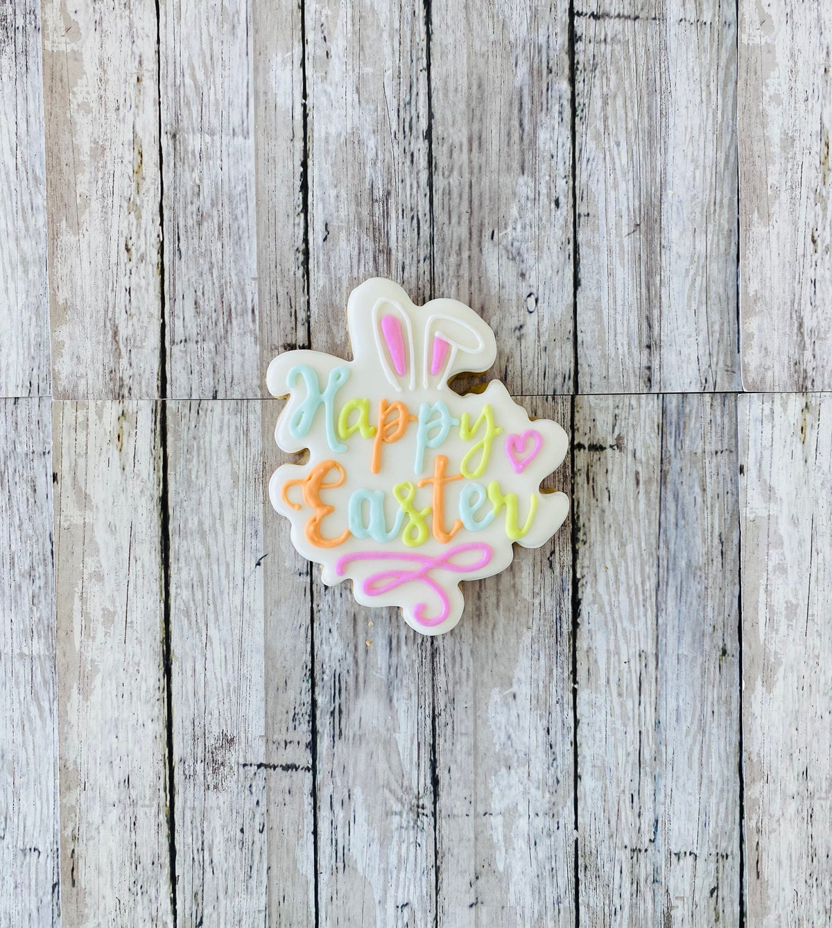 Happy Easter Plaque Cookie Cutter, bunny plaque cutter, Easter cutter, word cutter, holiday cutter