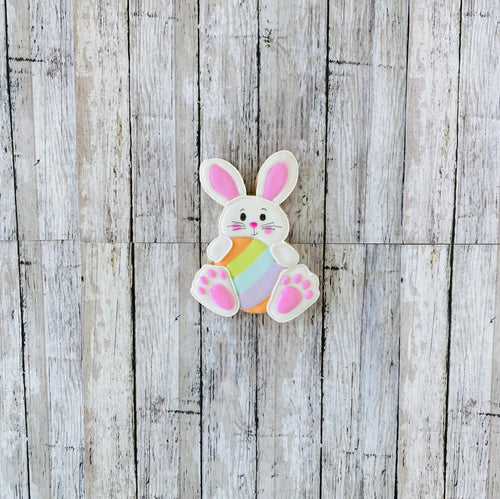 Bunny with Egg Cookie Cutter, Easter cutter, Easter bunny cutter, animal cutter, rabbit cutter, holiday cutter