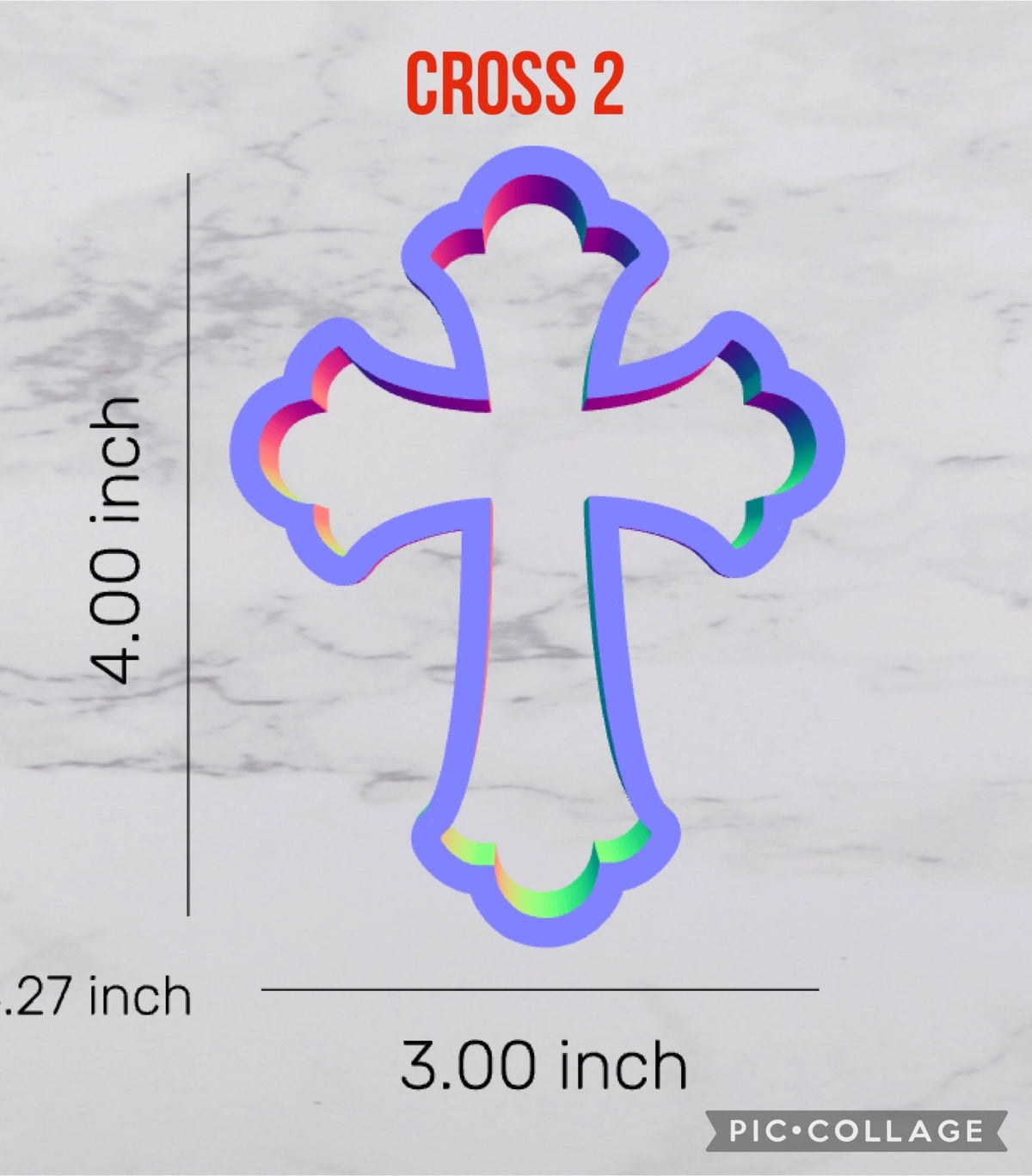 Cross Cookie Cutter, Easter cutter, Christian cutter, church cutter, religious cutter, holiday cutter