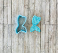 Mermaid Tail 2 Cookie Cutter, ocean cutter, sea cutter, girl cutter, Ariel cutter, fish cutter, birthday cutter