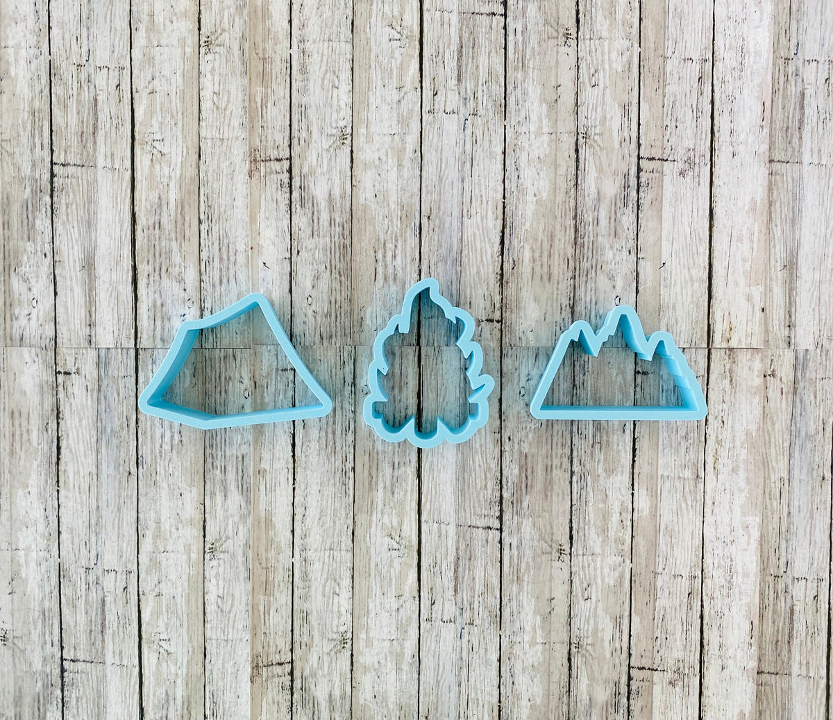 Camping Cookie Cutters, tent cutter, fire  cutter, bone fire cutter, outdoor cutter, wilderness cutter, boy cutter