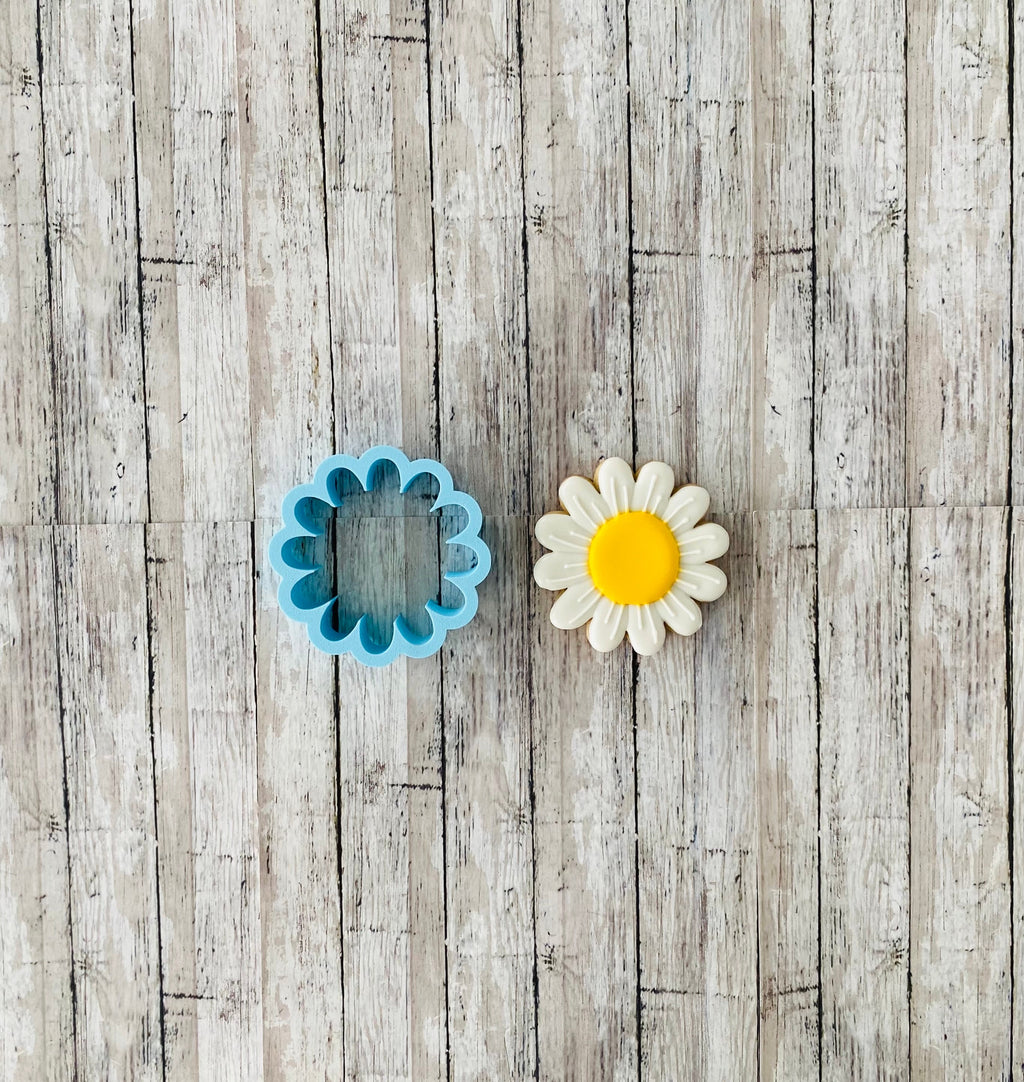 Daisy Cookie Cutter, Flower Cutter, Floral Cutter, Mother's Day Cutter, Nature Cutter, Flower Garden Cutter