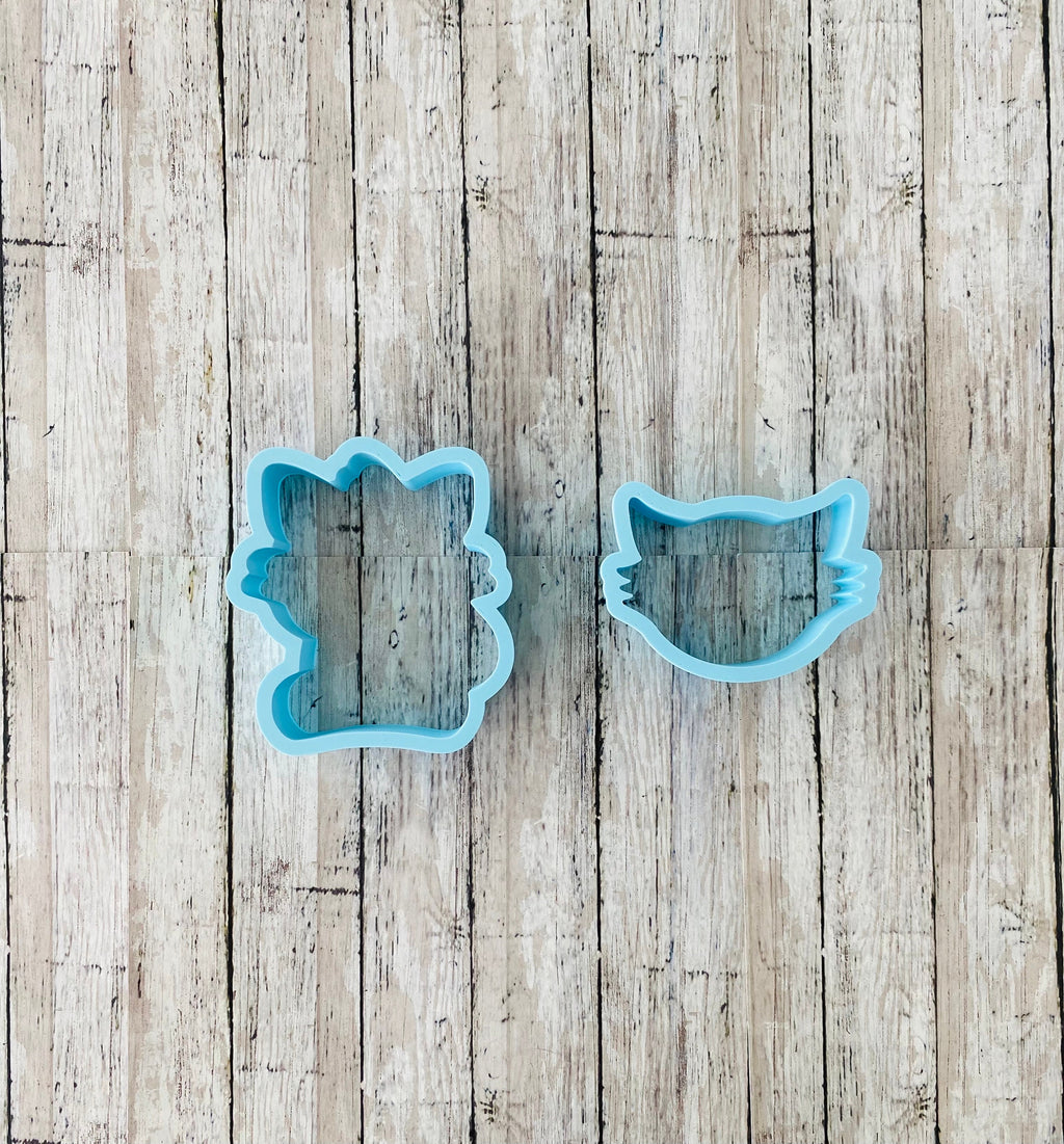 Fox Cookie Cutter, fox head cutter, woodland cutter, animal cutter