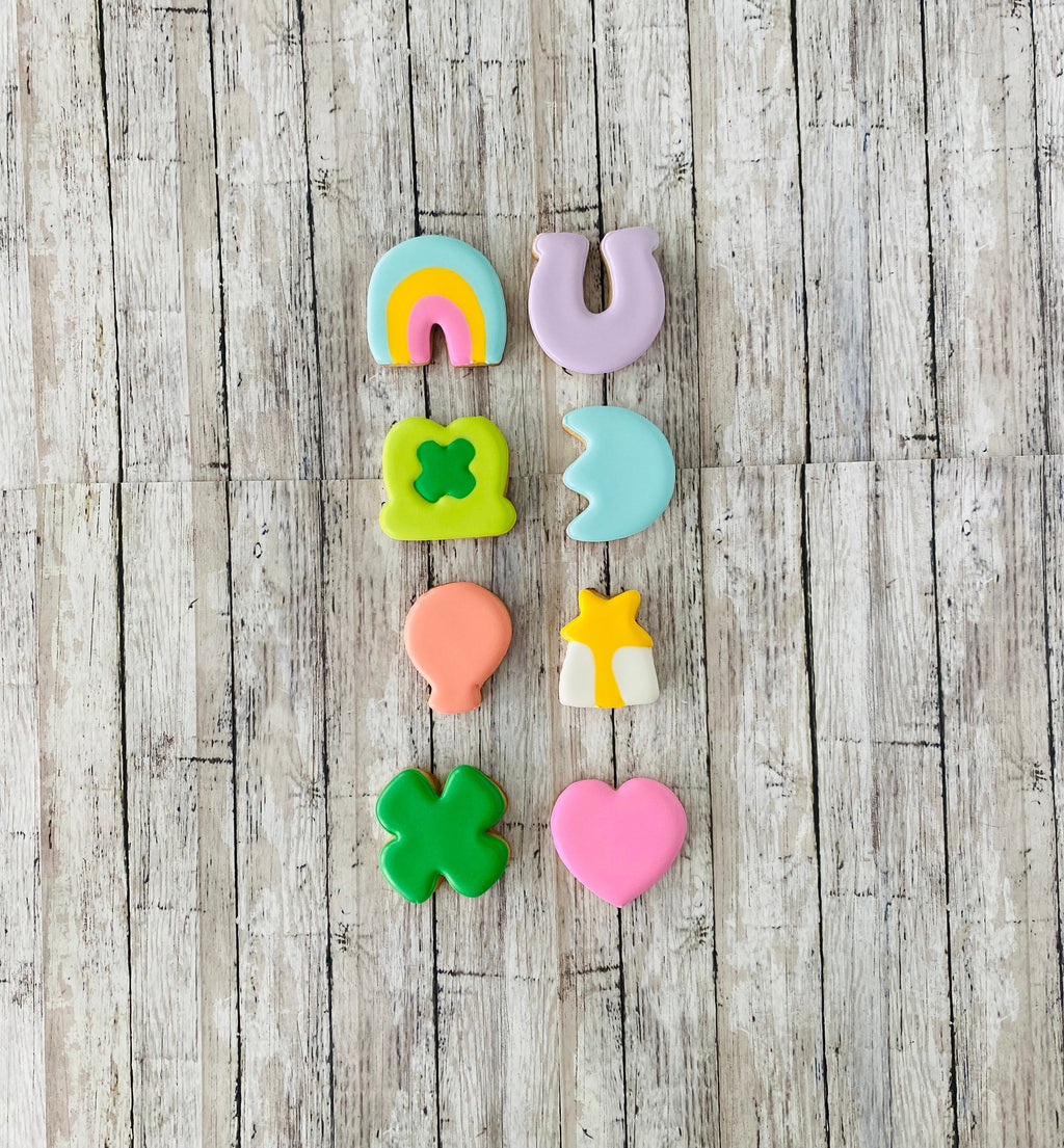 St. Patrick's Day Charms Cookie cutters, marshmallow cutters, mini cutters, leprechaun cutter
