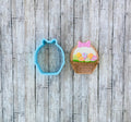 Easter Basket Cookie Cutter, basket cutter, Easter cutter, holiday cutter, gift cutter, present cutter
