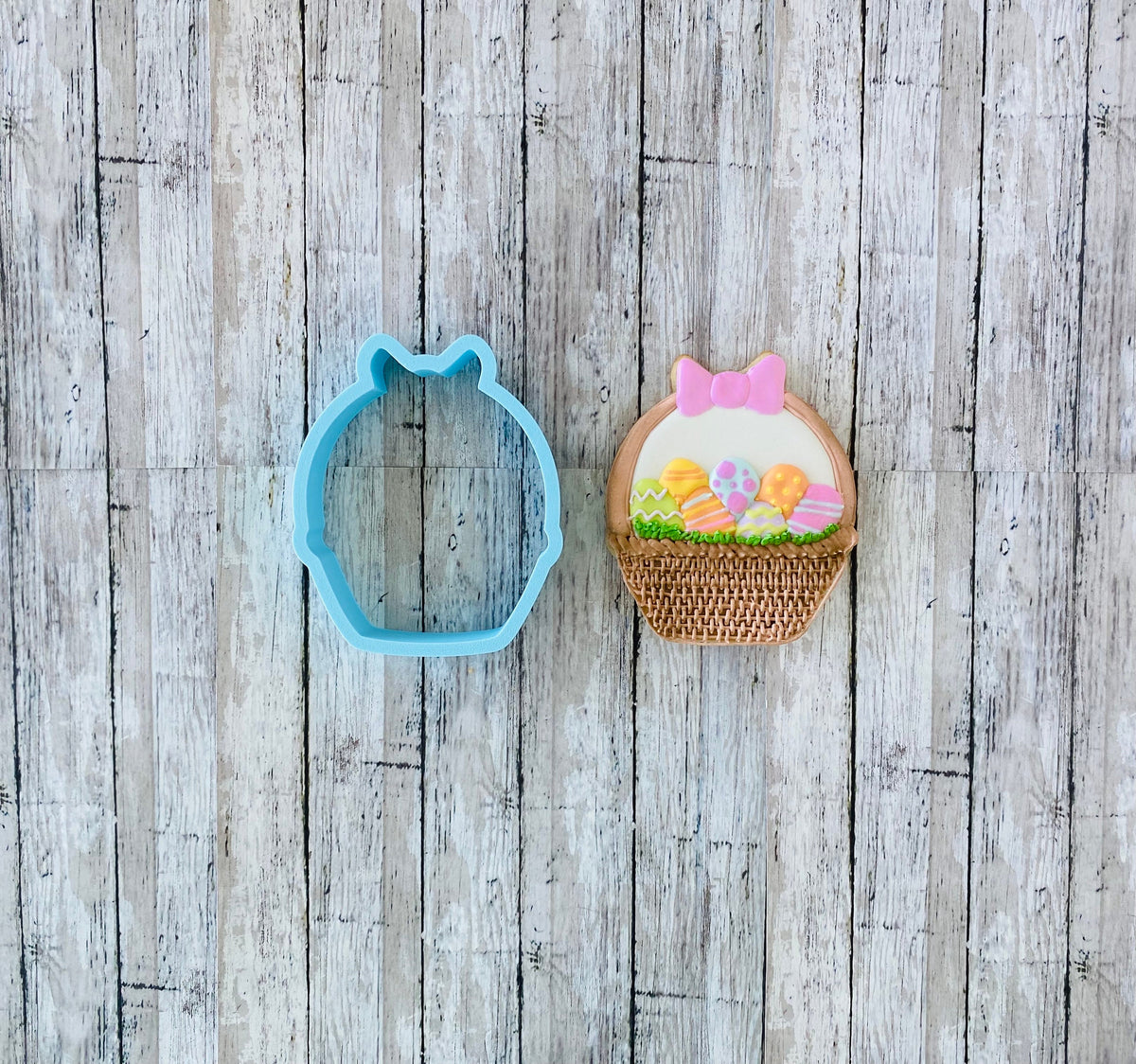 Easter Basket Cookie Cutter, basket cutter, Easter cutter, holiday cutter, gift cutter, present cutter